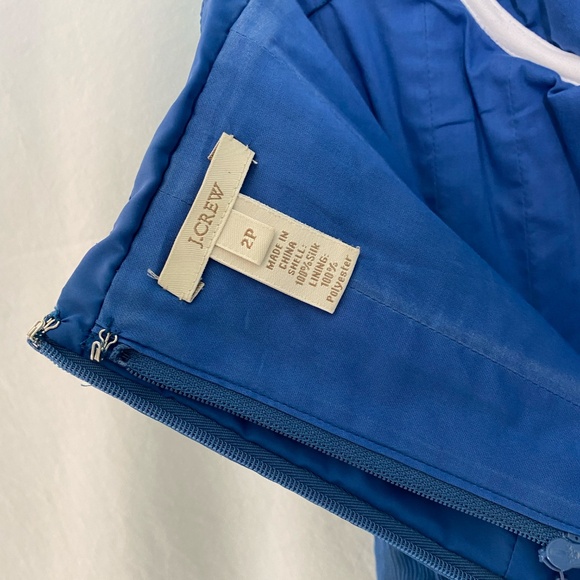 J. Crew Strapless Blue Dress - Picture 7 of 15